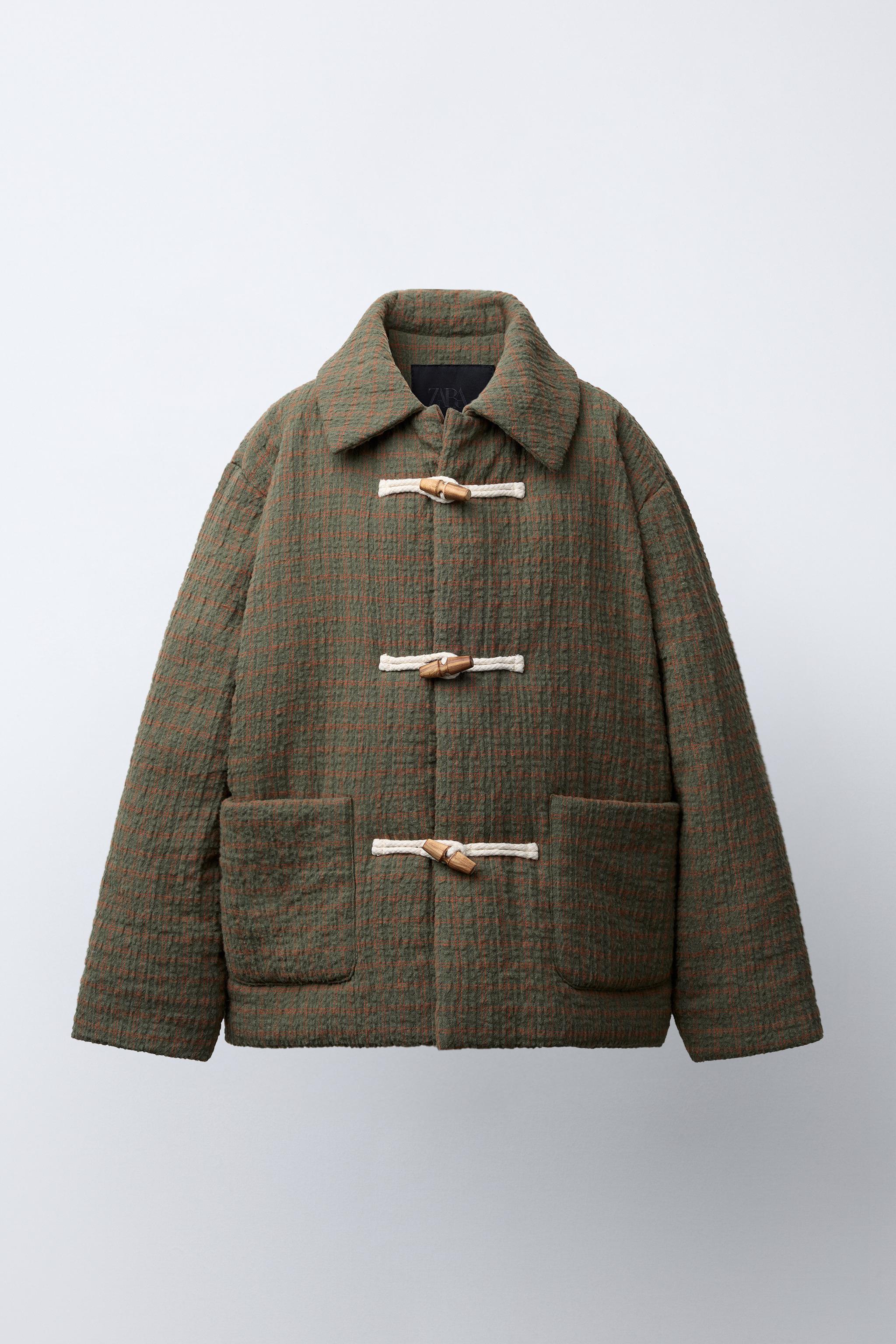 PLAID FIREMAN CLASP JACKET
